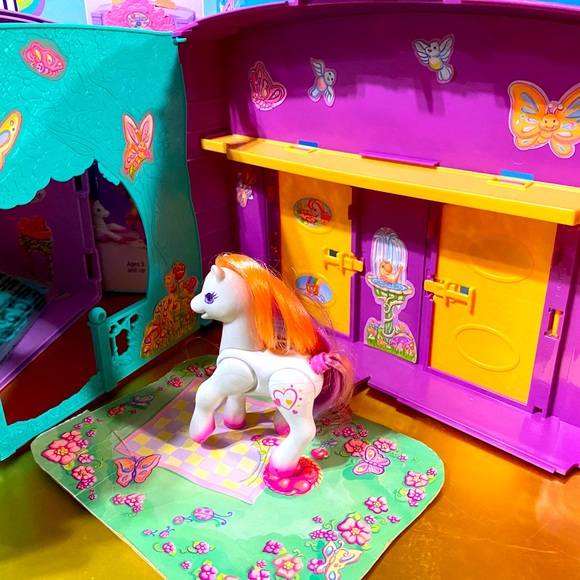 MY LITTLE PONY G2 VTG 1997 GARDEN PLAYCASE w/ACCESSORIES & IVY ORIGINAL … - Picture 8 of 16